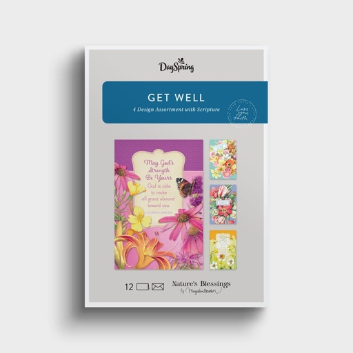 [18583] GC: Boxed Get Well Flowers