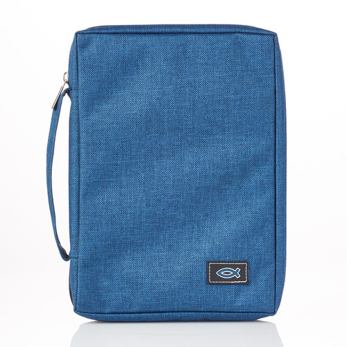 [BBM618] Bible Case Polycanvas Value - Navy Medium