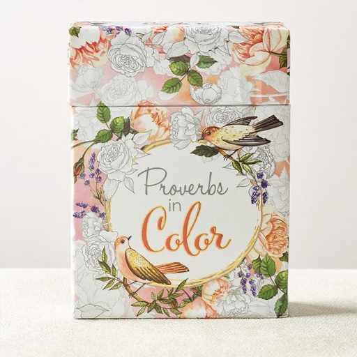 [CBX006] Proverbs In Colour Colouring Cards