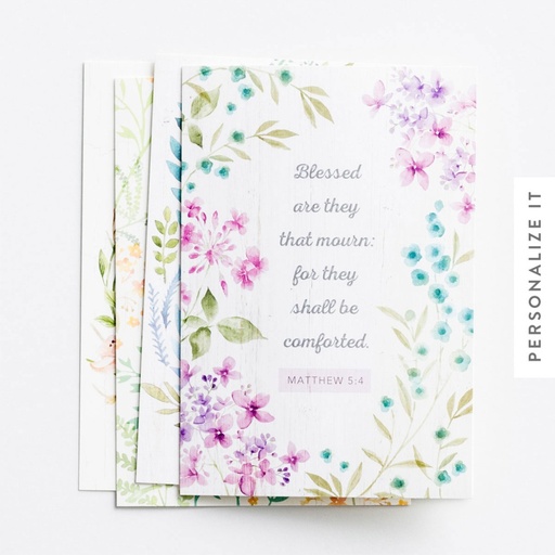 [60938] GC: Boxed Sympathy Botanical Frames