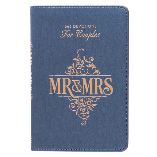 [GB105] Mr & Mrs 366 Devotions For Couples (Luxleather)