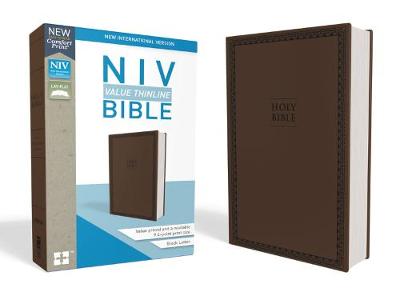 [9780310448464] NIV Value Thinline Bible Brown I/L