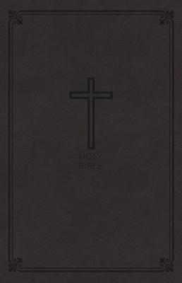 [9780718075583] NKJV Value Thinline Bible Large Print Charcoal Im L