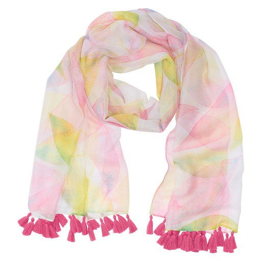 [HFSCF006] Scarf Wrap Shine Your Light w/Gift Box