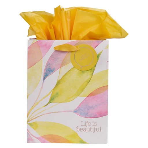 [HFGBA291] Gift Bag Medium Life If Beautiful