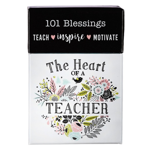 [BX110] Promise Cards 101 Blessings Heart of a Teacher