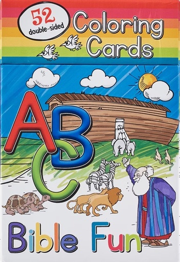 [CBX012] ABC Bible Fun: Colouring Cards for Kids 