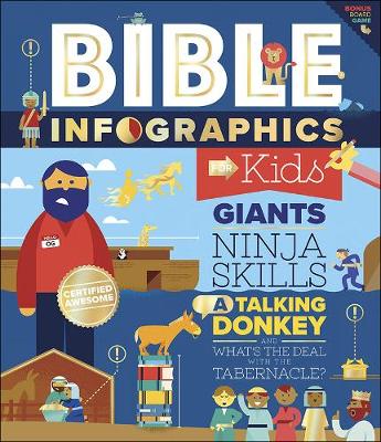 [9780736972420] Bible Infographics For Kids #01: Giants, Ninja Skills