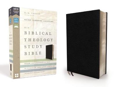 [9780310450573] NIV Biblical Theology Study Bible Black Bonded Leather