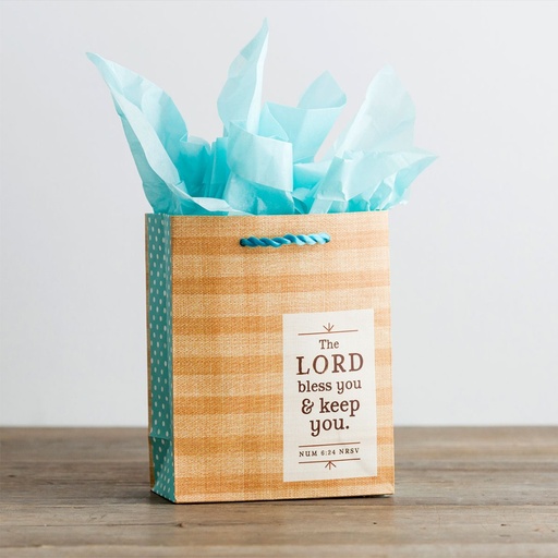 [10455] Gift Bag Lord Bless You Small: Numbers 6:24
