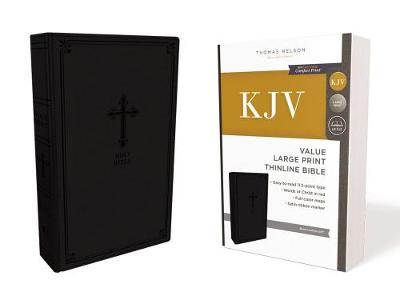 [9780785225881] KJV Value Thinline Bible Large Print Black I/L