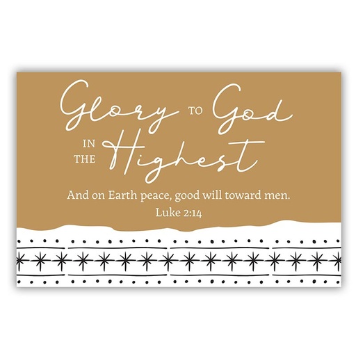 [L0761] PIO Glory To God In The Highest (Pk25)