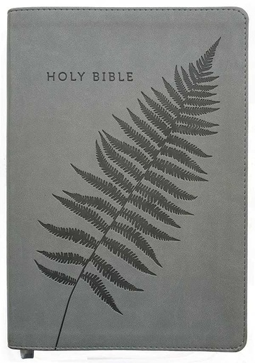[9780908867844] NLT Bible Grey Fern Flexitone