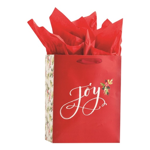 [J0729] Gift Bag Medium Christmas Joy