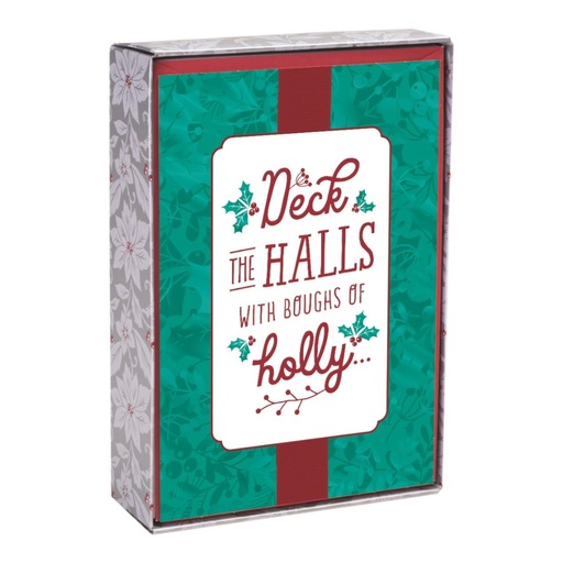 [J0431] GC: 2020 Christmas Boxed Deck The Halls