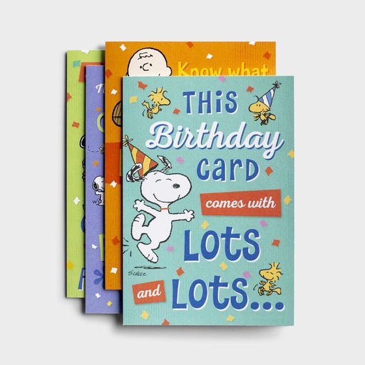 [J0381] GC: Boxed Birthday Peanuts