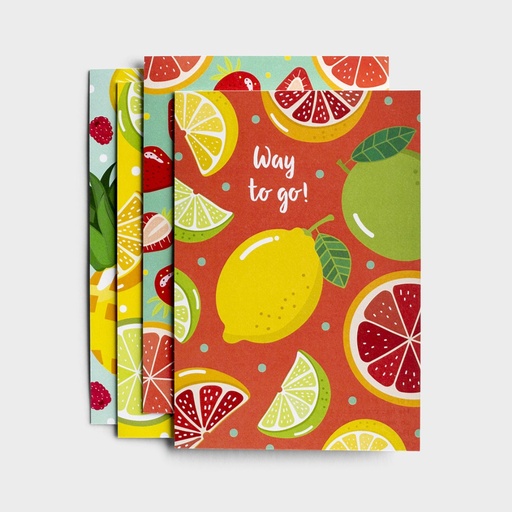 [J0380] GC: Boxed Encourage Citrus Illustrations