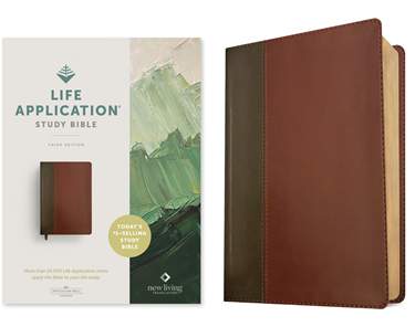 [9781496439314] NLT Life Application Study Bible 3rd Ed Red Let Brown