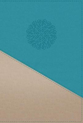 [9780310454281] NIV Personal Size Bible Large Print Teal/Gold I/L