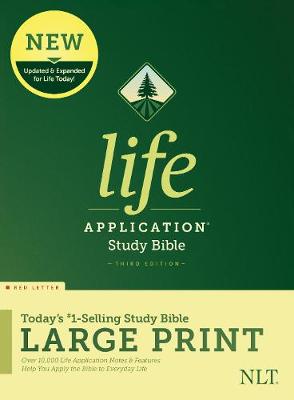 [9781496439390] NLT Life Application 3rd Ed H/C Large Print Red Letter