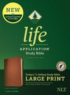 [9781496443861] NLT Life Application 3rd Ed Index LP Red Let Brown 