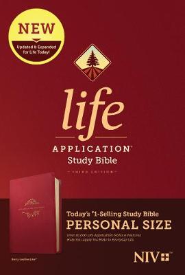 [9781496440150] NIV Life Application (3rd Ed) Personal Size Berry I/L  (OP)