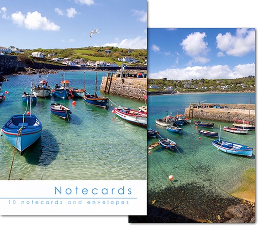 [W159BLT] Notecards: Coverack Harbour
