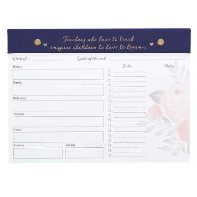 [CALS192] Undated Planner Pad Teachers Who Love To Teach