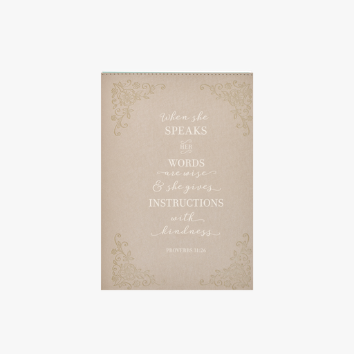 [JL491] Journal Classic When She Speaks Imitation Leather