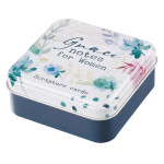 [TIN023] Scripture Cards In Tin Grace Notes For Women Blue