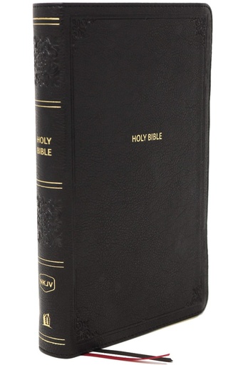 [9780785233619] NKJV End-Of-Verse Ref Bible Pers Size L/P Black I/L