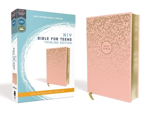 [9780310455066] NIV Bible For Teens Thinline Pink I/L
