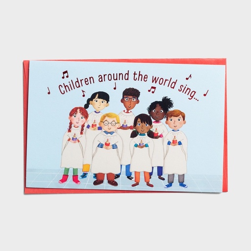 [J3383] GC: 2020 Christmas Boxed Children Around The World
