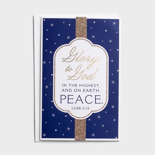 [J3379] GC: Christmas Boxed Glory To God In The Highest (Blue Box)