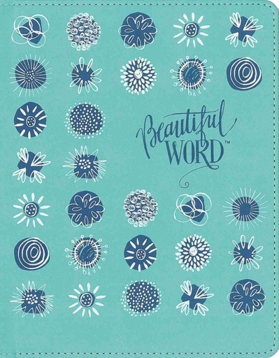 [9780310455387] NIV Beautiul Word Coloring Bible For Girls Gift Set Teal H/C