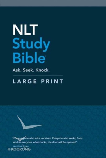 [9781496445438] NLT Study Bible Large Print H/C  (OP)