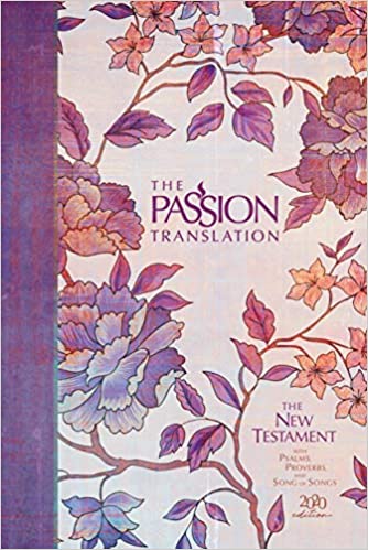 [9781424561445] TPT New Testament 2020 Ed Peony H/C (Passion Paraphrase)