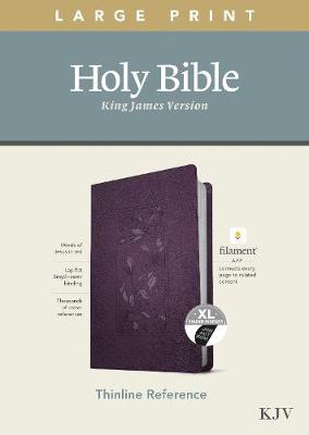 [9781496447227] KJV Large Print Thinline Ref Filament Enabled Purple Index