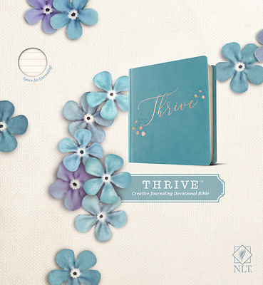 [9781496448248] NLT Thrive Creative Journaling Devotional Bible Teal PU