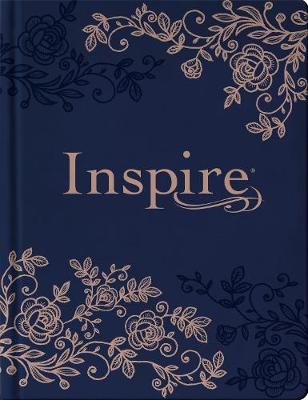 [9781496452597] NLT Inspire Coloring & Creative Journaling Bible Navy