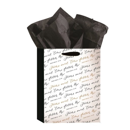 [J4259] Gift Bag Medium Come Follow Me