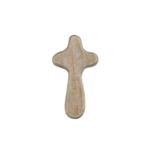 [G4195] Cross Hand Held Grey