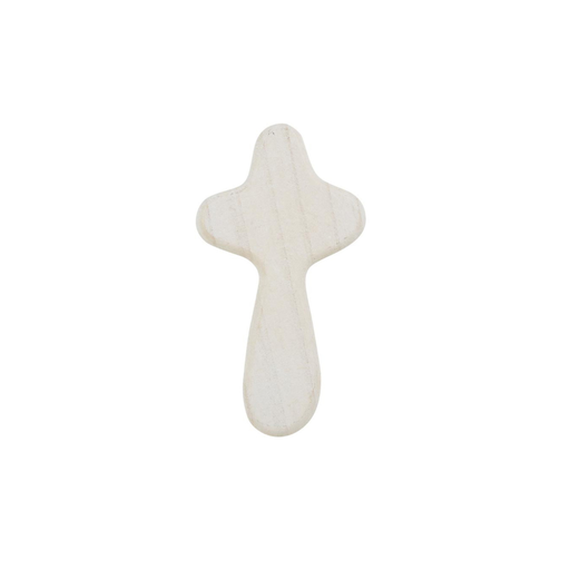 [G4194] Cross Hand Held White