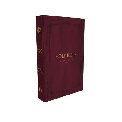 [9780785241911] KJV Thinline Large Print Bible Vintage Series Burgund