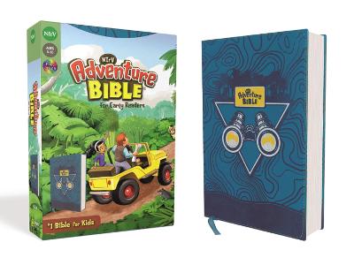 [9780310458791] NIRV Adventure Bible For Early Readers Binoculars Blue
