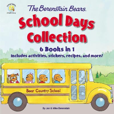 [9780310753834] Berenstain Bears School Days Collection (6-in-1)