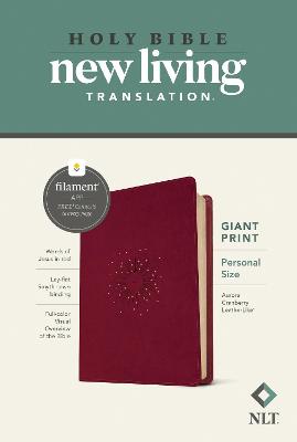 [9781496460899] NLT Personal-Size Giant-Print Bible Filament Red I/L