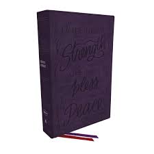 [9780785292760] NKJV Giant Print Center-Column Ref Verse Art Purple