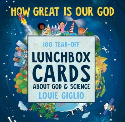 [9781949255102] How Great is Our God: 100 Tear-Off Lunchbox Cards About God