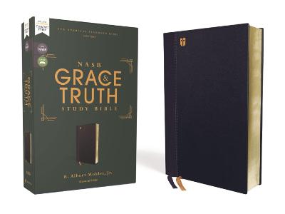 [9780310447702] NASB Grace and Truth Study Bible Navy 1995 Text I/L